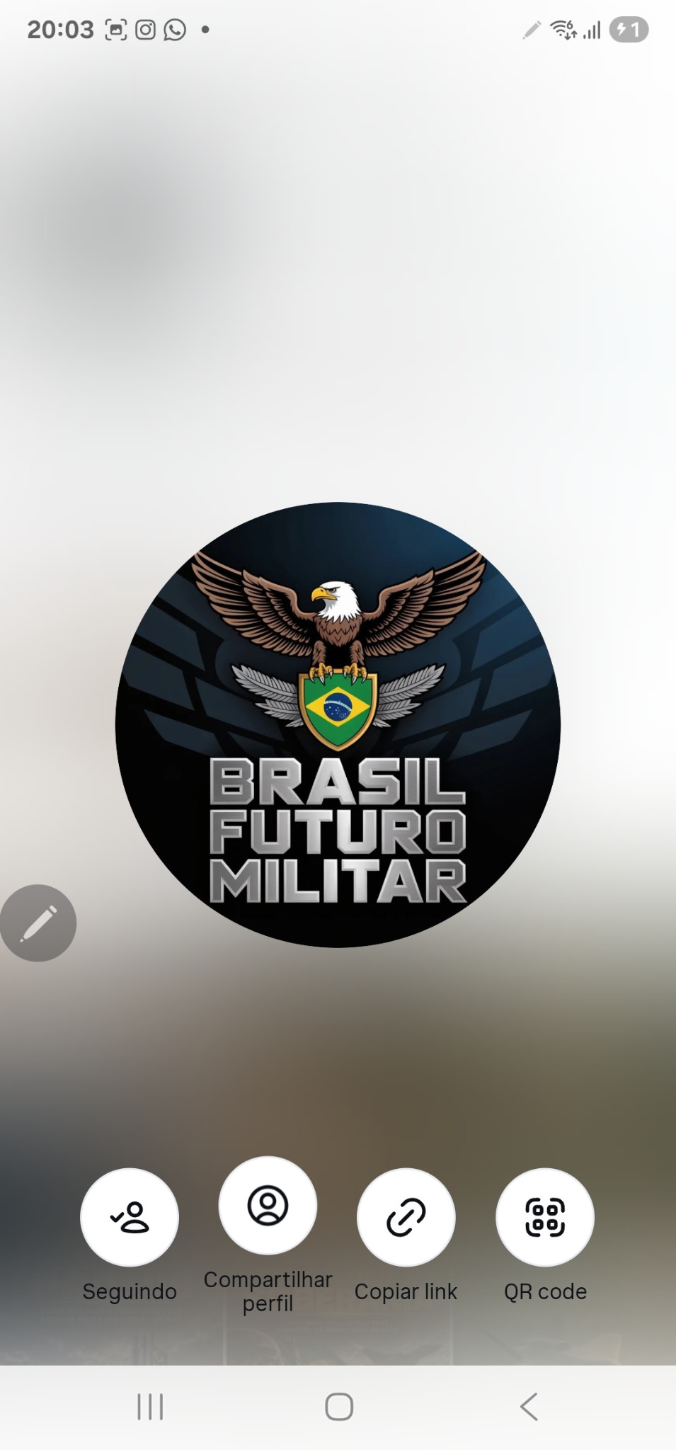 Logo de Brasil Futuro Militar